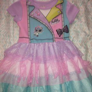 LOL Surprise tulip girls dress